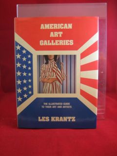 American Art Galleries Book by Les Krantz 1985