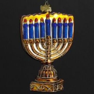 noble gems hanukkah menorah ornament kurt adler item c1739 4 5 noble