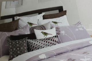 KS Studio Skylark Full Queen Comforter Set Lavender 4pc