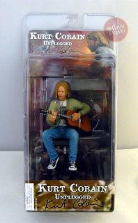 Kurt Cobain Unplugged Figure Nirvana Grunge New in Box