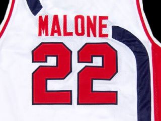 Moses Malone Utah Stars Jersey White New Any Size KUX