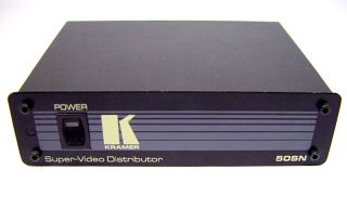 Kramer Electronics 50SN 5 Port Super Video Distributor s Video 50 SN