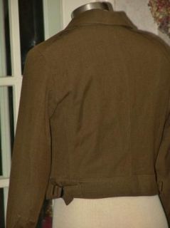 Vtg WWII Eisenhower Jacket Kravitz Clothing Co 44 Pattern Made 45