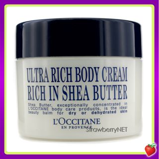 Occitane Shea Butter Ultra Rich Body Cream 200ml 7oz New