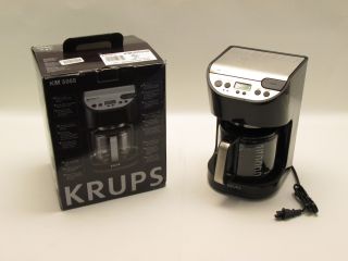 You are bidding on a Used Krups Kaffeemaschine KM 5055 12 Cups