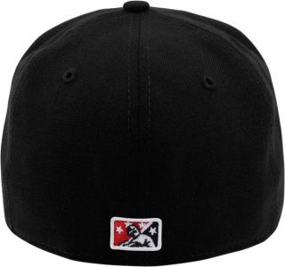 Lake Elsinore Storm Black on Field Authentic 5950 Fitted Hat