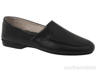 Lb Evans Slipper Mens Duke Opera Black Leather Comfort Slippers Shoes