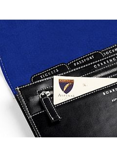 Aspinal of London Deluxe travel wallet   