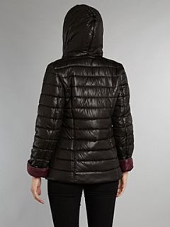Concept K Two zip padded jacket Black   
