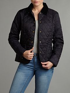 Barbour Liberty summer Liddesdale quilted coat Navy   