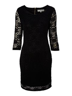 True Decadence Luxe lace layer dress Black   House of Fraser