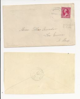 oldhal Rociada, NM Territory/1894 to Las Cruces, New Mexico Territory