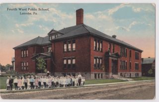Latrobe PA Old View Fourth Ward School