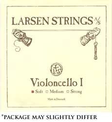 Larsen 4/4 Cello D String   Soft Gauge   Alloy Winding   Steel Core