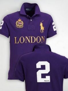 New Polo by Ralph Lauren Mens Big Pony London 2012 Great Britain
