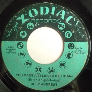 Northern 45 Ruby Andrews You Made A Believer Out of Me