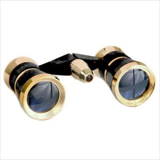 Lascala Optics Othello Opera Glasses Black Golden Othello Blk G