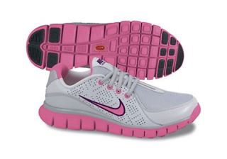 Nike Free Walk Womens Walking Shoes Wolf Grey Wine Laser Pink 433734