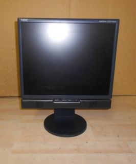 NEC MultiSync LCD1770NXM BK 17 LCD Flat Panel Monitor w Video Cable