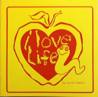LAURIE LOZACH i love life LP Mint  Private 1978 Folk Kids Stories w