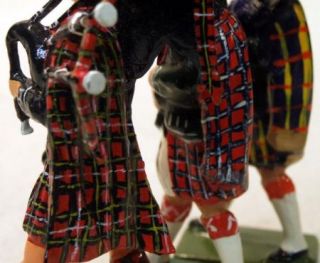 finely repained BRITAINS & J.HILL&CO lead SCOTTISH HIGHLAND PIPERS