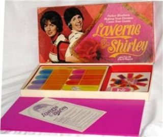 Laverne Shirley Board Game 1977 Vintage L K