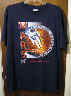 NASA White Sands Test Facility Mars Design Competition 2001 Tshirt