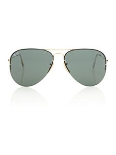 Ray Ban Unisex RB3460 001/71 Flip Out Aviator Sunglasses   