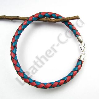 Leather Cord Bolo Bracelet 5 0mm Custom Color Size