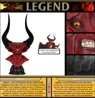 Legend Lord of Darkness Life Size Bust Sideshow 37