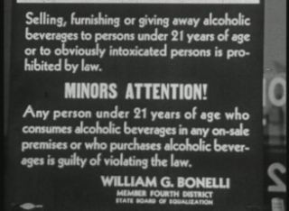 Vintage Dangers of Alcohol Abuse Underage Drinking DVD A559