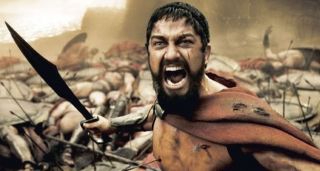 Ancient Greek Soldier King Leonidas Spartan Warrior 300 Movie War
