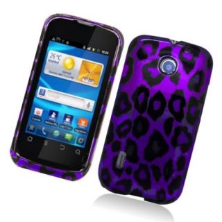 At T Huawei Fusion U8652 New Hard Skin Snap on Case Cover Purple