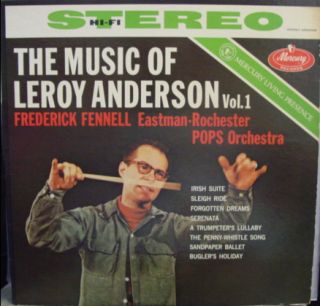 Living Stereo FENNELL music of leroy anderson vol 1 LP VG+ SR 90009