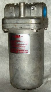 Lenz 1 Hydraulic Suction in Line Filter DH 1200 100 VR