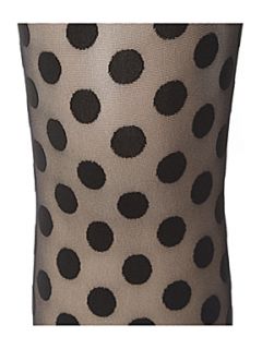 Wolford Dolly dots tights Black/Black   House of Fraser