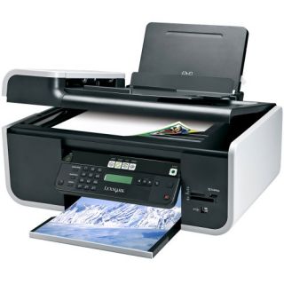 Lexmark X5650 Fax Scan Copy Printer w/ Power Cord & USB 36a & 37a Ink