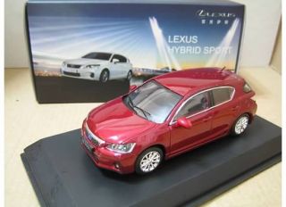 Lexus CT200H Ct 200H Hybrid Sport 2011 Red 1 43 Dealer Box