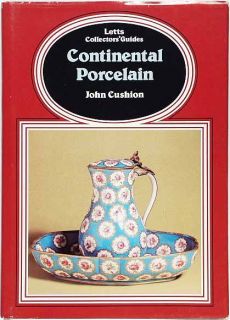 Porcelain John Cushion HC DJ Letts Collectors Guides Book