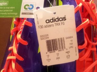 Adidas F30 Adizero TRX FG F50 Light Soccer Cleats Football Boots Size