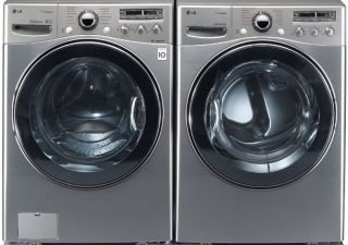 LG Washer & Electric Dryer Set WM3550HVCA / DLEX3550V   4.3 Cu.Ft