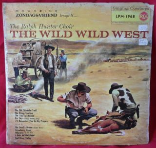 Ralph Hunter Choir Wild Wild West LP Record Germany Vinyl Album