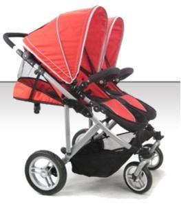 features lightweight aluminum cassis two independent reversible seats