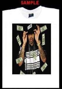 Lil Flip Custom T Shirt Tee Rap Hip Hop Houston 250