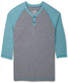 Calvin Klein Jeans Shirt, Baseball Henley   Mens T Shirts