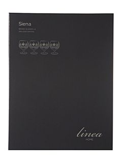 Linea Siena set of 4 brandy glasses   