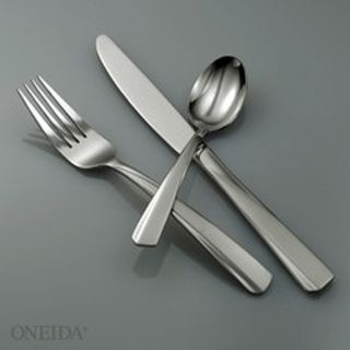 Oneida Linnea 53 Pcs Flatware Stainless Silverware