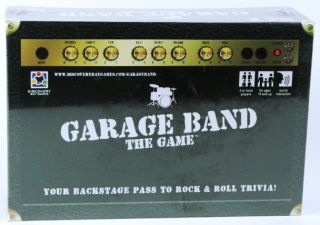 GARAGE BAND THE GAME 60s/70s/80s Music Trivia   Great for Parties NEW