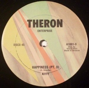 12 Reggae Single Kitty Happiness Theron Enterprise RARE Listen