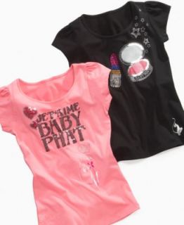 Baby Phat Kids Shirt, Little Girls Sequin T Shirt